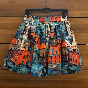 Alice + Olivia Venetian Butterfly Paradise Pouf Skirt